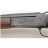 Image 3 : J. Stevens top break single shot shotgun, 12 gauge, 32” barrel, blue and case hardened finish, wood 