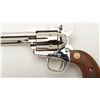 Image 4 : Colt New Frontier flat top target single action revolver, .357 Magnum cal., 7-1/2” barrel, nickel fi