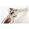 Image 7 : Colt New Frontier flat top target single action revolver, .357 Magnum cal., 7-1/2” barrel, nickel fi