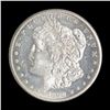 U.S. Morgan silver dollar 1890-CC ungraded; beautiful quality rare date proof-like deep mirror surfa