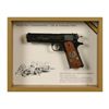 Image 3 : Colt WWI commemorative four gun set in .45 ACP caliber with decorative factory motifs. In their orig