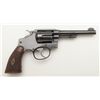 Image 1 : Smith & Wesson DA hand ejector 5-screw revolver, .32 W.C.F. cal., 5” barrel, blue finish, checkered 
