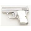 Bauer Firearms Pocket semi-auto pistol, .25 cal., 2” barrel, stainless steel, faux pearl grips, #096