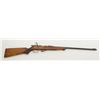 Wards Western Field bolt action rifle, .22 cal., 24” barrel, blue finish, checkered wood stock, #NVS