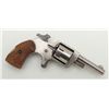 Image 2 : Antique Liberty spur trigger revolver, .22 cal., 2-1/4” round barrel, nickel finish, checkered hard 