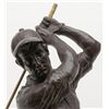Image 5 : Large golfing sculpture on base, approx. 25” in height; nicely accomplished. Est.: $75-$150.