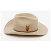 Image 2 : One wesern cowboy hat by Stetson size 7 1/4. Has been in storage for a few years. Never used. Est.: 