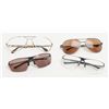 Image 2 : Lot of 4 pair of shooting glasses in cases. Est.: $50-$75.