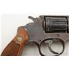 Image 4 : Copy of a Smith & Wesson 5-screw DA revolver, .38 Special cal., 4-1/4” barrel, blue finish, checkere