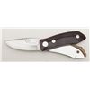 Image 6 : Colt folding Hunting Knife in factory cardboard box, 3-1/2” stainless steel blade with brown grips a
