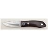 Image 7 : Colt folding Hunting Knife in factory cardboard box, 3-1/2” stainless steel blade with brown grips a