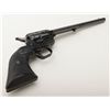 Image 2 : Colt Single Action Buntline Scout revolver, .22LR cal., 9-1/2” barrel, blue finish, checkered hard r