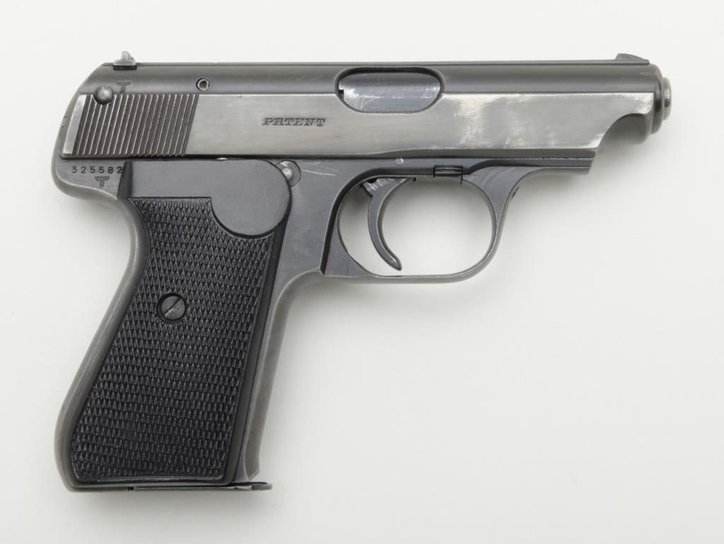 J.P. Sauer and Son, .32 caliber semiautomatic pistol made in Nazi era