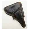 Image 2 : Luger Holster dated 1936 with Weimar Eagle and maker mark by Genshow. Good to V.G. Est. $150-300.