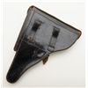 Image 3 : Luger Holster dated 1936 with Weimar Eagle and maker mark by Genshow. Good to V.G. Est. $150-300.