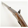 Image 7 : Percussion half stock rifle, .40 cal., 38” octagon barrel, wood stock, double set triggers, overall 