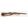 Steyr Model 95M straight pull rifle, 8mm cal., 24” barrel, military finish, wood stock, leather slin