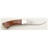 Image 1 : Custom knife with exotic wood handle, marked Olsen. Est. $100-300.