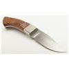 Image 4 : Custom knife with exotic wood handle, marked Olsen. Est. $100-300.
