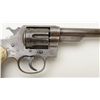 Image 5 : Colt New Service DA revolver, .455 Eley cal., 5-1/2” barrel, replaced checkered mottled plastic grip