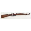 Argentine Mauser Model 1891 bolt action carbine, 7.65mm cal., 18” barrel, blue finish, wood stock, l