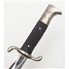 Image 5 : Fireman’s style Nazi era dress bayonet with scabbard remaining in very good overall condition with n
