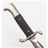 Image 6 : Fireman’s style Nazi era dress bayonet with scabbard remaining in very good overall condition with n