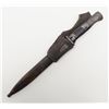 Image 1 : Mauser model 98 bayonet from Nazi era marked 41 ASW with scabbard and leather frog or hanger. The bl