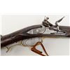 Image 10 : Beautiful modern handmade flintlock Kentucky style rifle, .58 cal., 47-1/2" octagon barrel signed "D