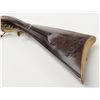 Image 6 : Beautiful modern handmade flintlock Kentucky style rifle, .58 cal., 47-1/2" octagon barrel signed "D