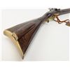 Image 8 : Beautiful modern handmade flintlock Kentucky style rifle, .58 cal., 47-1/2" octagon barrel signed "D