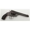 Image 2 : Smith & Wesson 1st Model DA Frontier top break revolver, .44-40 cal., 6” barrel, brown patina, check