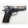 Image 1 : Smith and Wesson Model 59 semi-automatic pistol, cal. 9mm, serial #A396891. The pistol is in overall