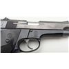 Image 4 : Smith and Wesson Model 59 semi-automatic pistol, cal. 9mm, serial #A396891. The pistol is in overall