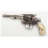 Image 2 : Smith and Wesson Hand Ejector revolver, cal..32 long, serial #105819. The pistol is in overall fair 