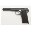 Image 4 : Astra Model 1921/400 semi-auto pistol, 9mm cal., import-marked, 5-3/4” barrel, re-blued finish, chec