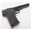 Image 8 : Astra Model 1921/400 semi-auto pistol, 9mm cal., import-marked, 5-3/4” barrel, re-blued finish, chec