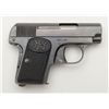 Image 2 : F.N. Browning patent Model 1908, .25 ACP caliber semiautomatic pistol in very good plus to near fine