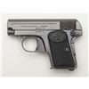 Image 3 : F.N. Browning patent Model 1908, .25 ACP caliber semiautomatic pistol in very good plus to near fine