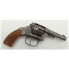 Image 2 : Hopkins & Allen XL DA revolver, .32 cal., 3” octagon barrel, folding hammer, grey patina, checkered 