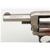 Image 3 : H&R Arms Co. Model 1904 DA revolver, .38 S&W cal., 2-1/2” octagon barrel, nickel finish, checkered b