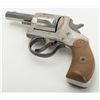 Image 7 : H&R Arms Co. Model 1904 DA revolver, .38 S&W cal., 2-1/2” octagon barrel, nickel finish, checkered b