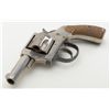 Image 8 : H&R Arms Co. Model 1904 DA revolver, .38 S&W cal., 2-1/2” octagon barrel, nickel finish, checkered b