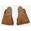 Image 2 : Great pair of old gloves with an old tag “Indian Wars Govt. Issue Muskrat Calvary Gauntlets Colorado