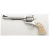 Image 2 : Ruger New Model Single-Six, .22 long rifle caliber, single action stainless steel revolver with 6 ½”