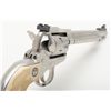 Image 6 : Ruger New Model Single-Six, .22 long rifle caliber, single action stainless steel revolver with 6 ½”