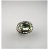 Image 4 : Unique Designer Green Quartz Ring with Tropical Leaf Motif very well made (looks like DAVID YURMAN) 