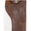Image 2 : Tooled leather flap holster marked “Red Ranger U. S Marshal”, in overall good condition; if you have