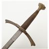 Image 3 : Nineteenth or Twentieth century copy of a Sixteenth sword with bronze hilt and pommel showing a plea