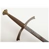 Image 4 : Nineteenth or Twentieth century copy of a Sixteenth sword with bronze hilt and pommel showing a plea